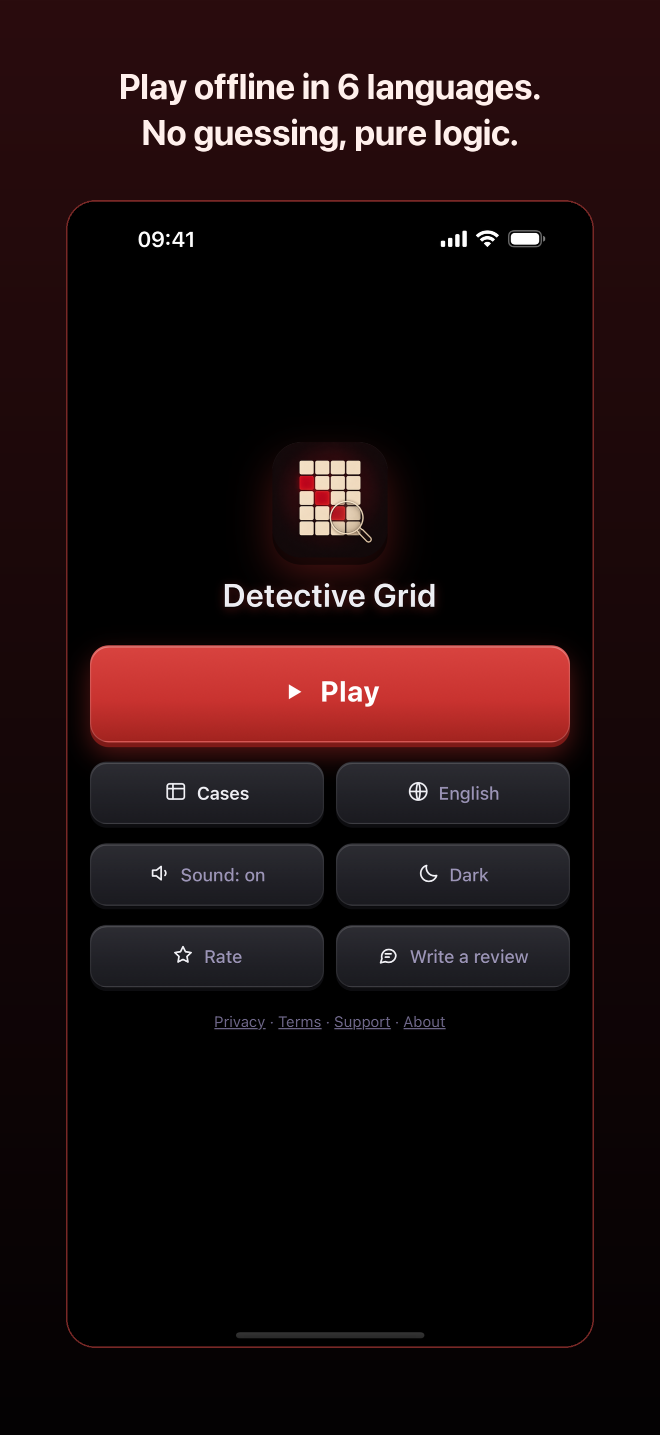 Detective Grid: Clue Puzzle screenshot 3