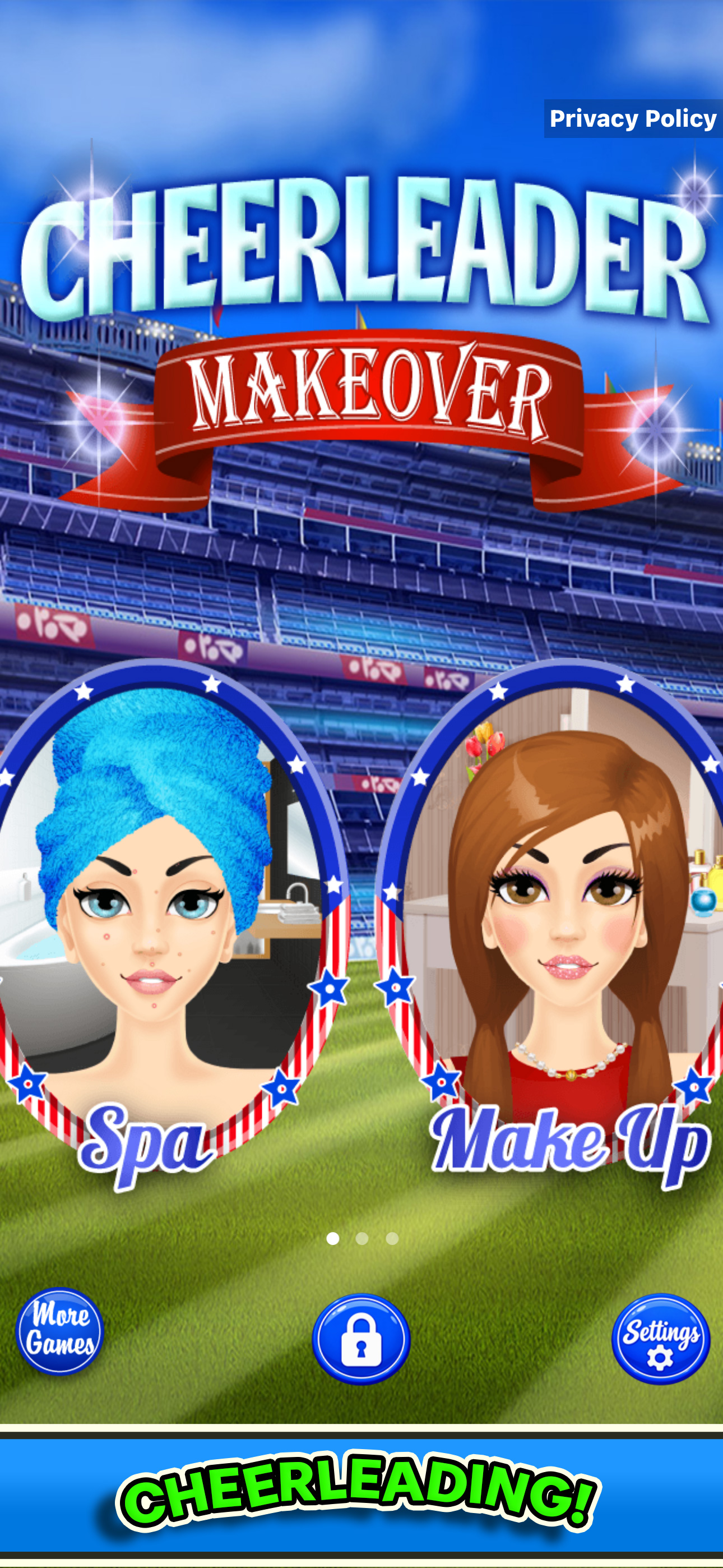 Cheerleading Dress Up Games screenshot 10