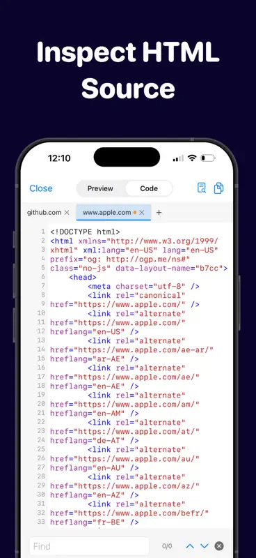 Html editor: html viewer screenshot 1 of 4