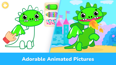 Kids Drawing & Coloring Games Screenshot