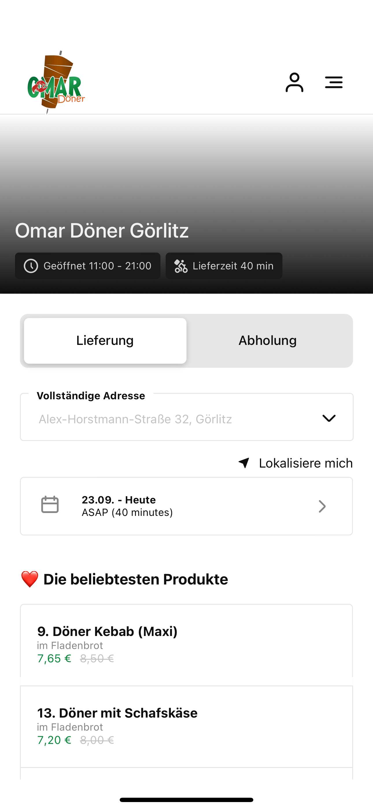 Omar Döner Görlitz screenshot 3