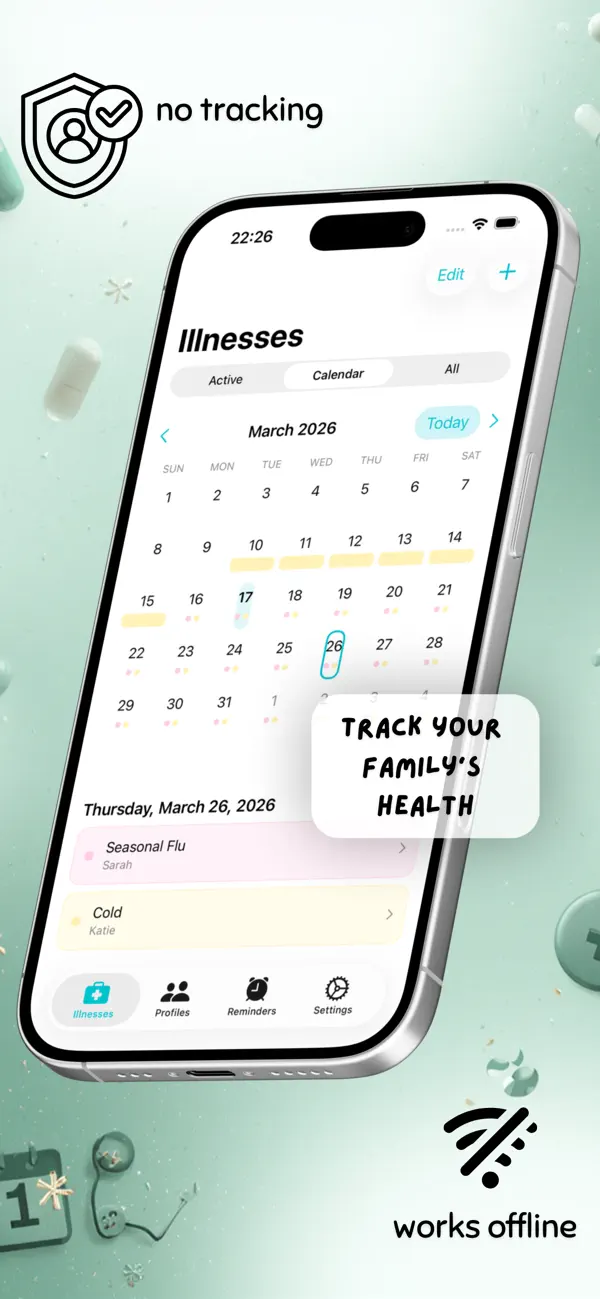 Screenshot #1 pour Medical Log - Dossier Médical
