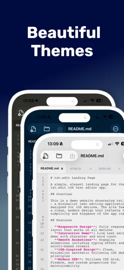Скриншот Txt.edit - Simple Text Editor на iPhone 3