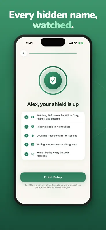 SafeBite: Escáner de Alergias screenshot 8 of 9