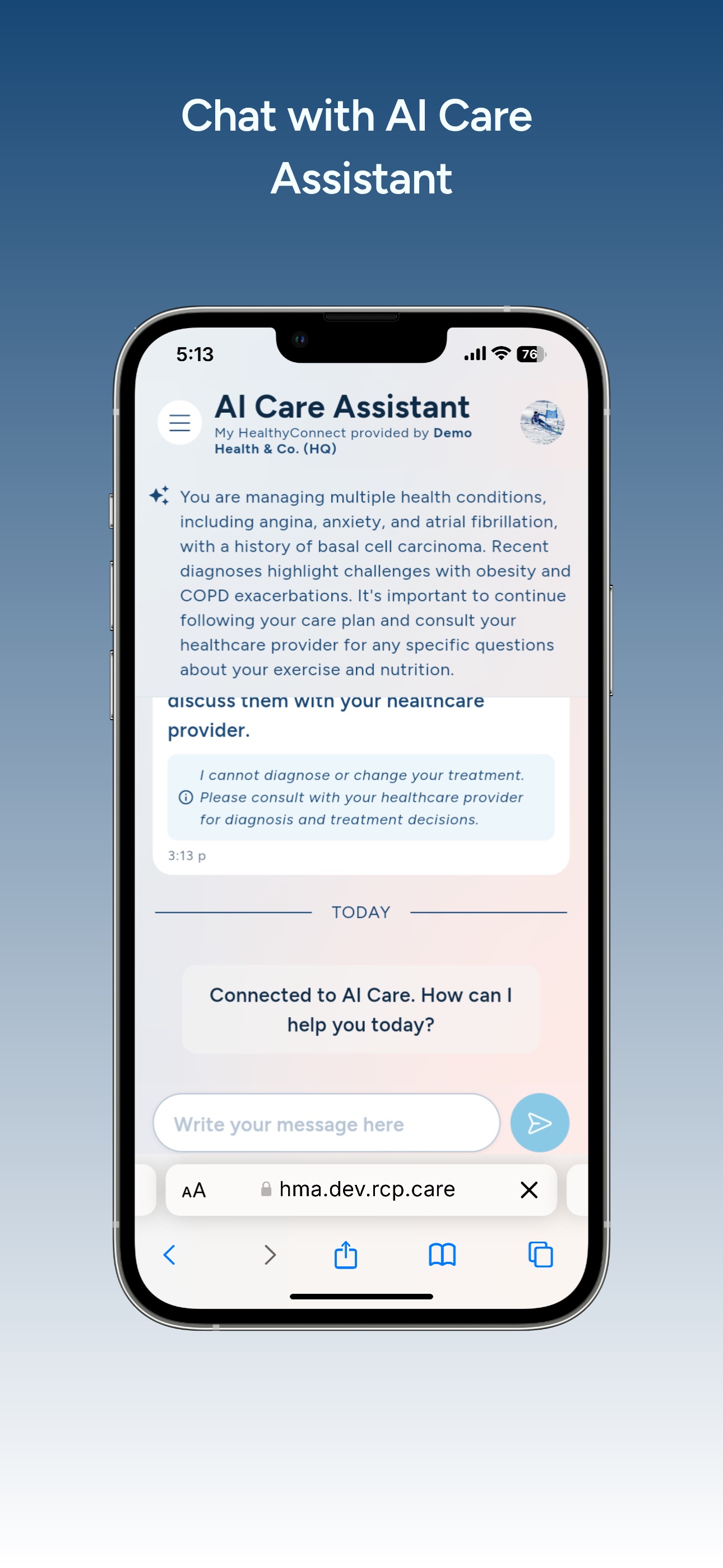 Screenshot 4 of MyHealthyConnect