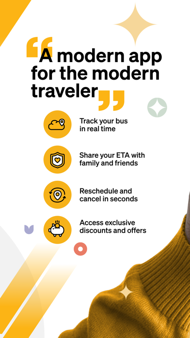 Ride with OurBus App Screenshot