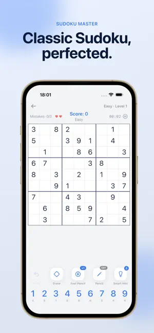 Sudoku - Daily Number Puzzle screenshot 1