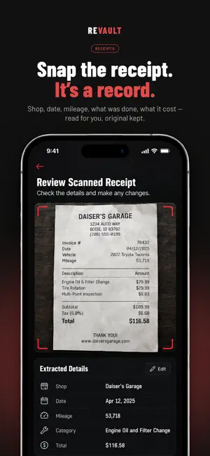 ReVault App screenshot 1