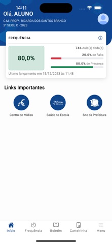 SisEduc - Aluno screenshot