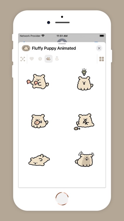 Fluffy Puppy Animated