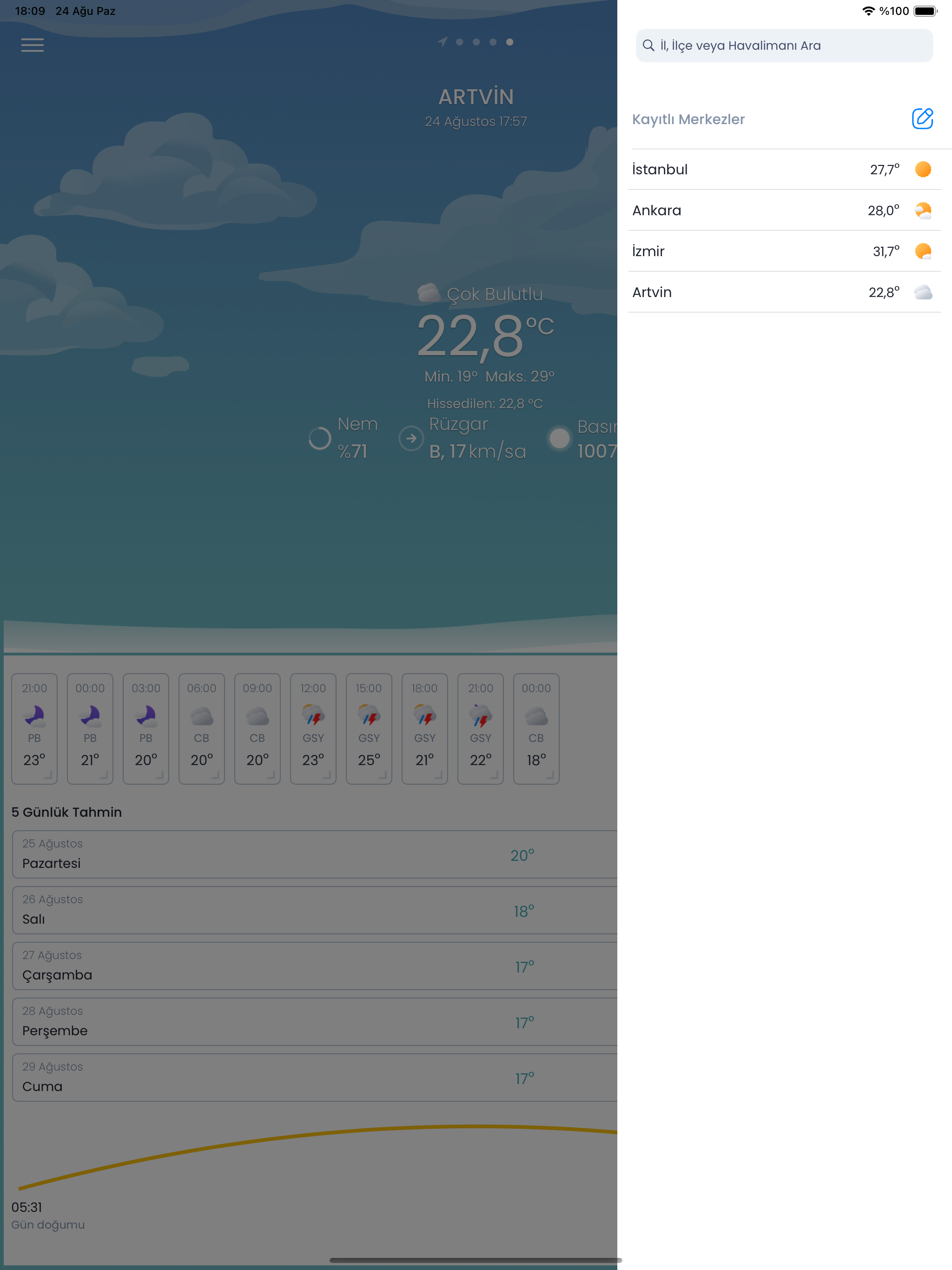 Hava Durumu Meteoroloji