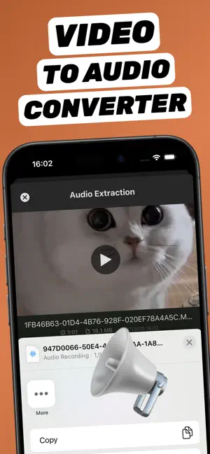 Extract Audio from Video⁺ screenshot 4