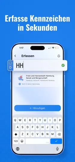 Screenshot von Kennzeichenalbum auf dem iPhone 2