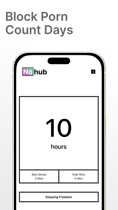 Block Porn, Count Days: Nohub Screenshot