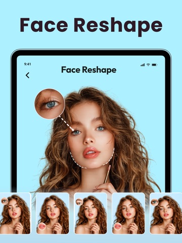 Face-App : редактор селфи iPad screenshot 4