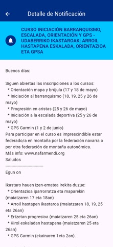 Nafarmendi Licencias screenshot