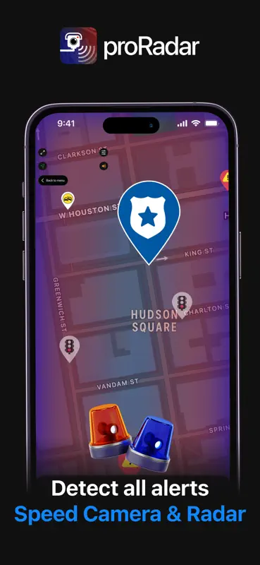 proRadar・Radar & Speed Cameras screenshot 1 of 6