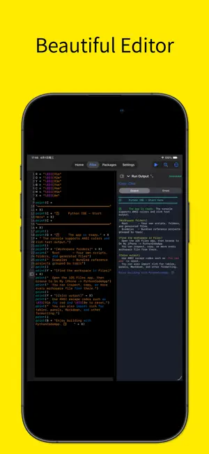 Python Code App - IDE & Editor screenshot 3