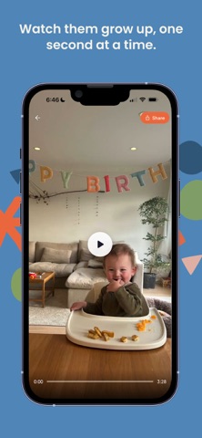 Minis - Baby Photo Timeline screenshot