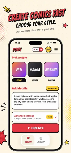 POW! AI Comic & Manga Maker screenshot 2