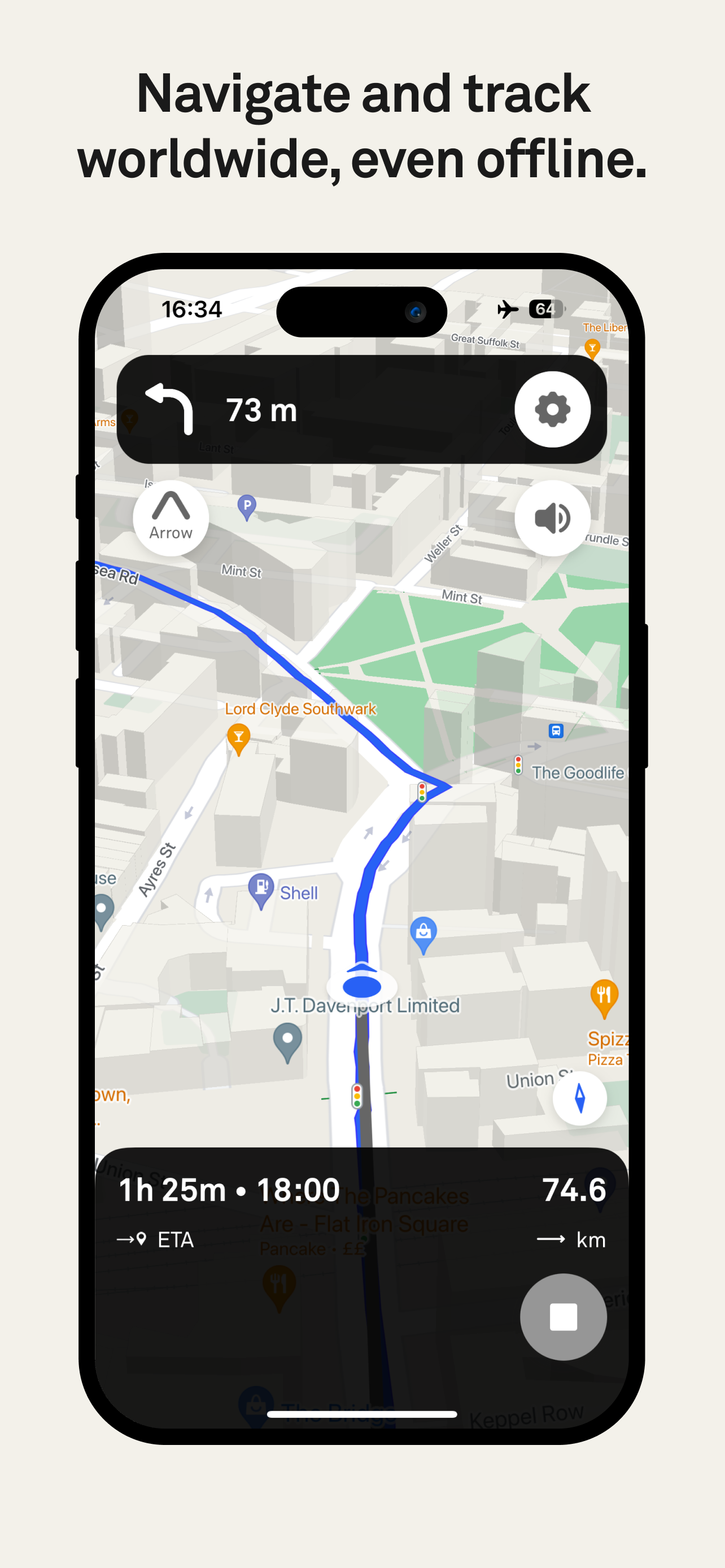 Beeline Bike Navigation screenshot 3