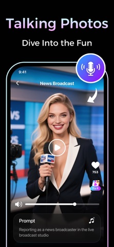 Viflux - AI Photo & AI Video iPhone screenshot