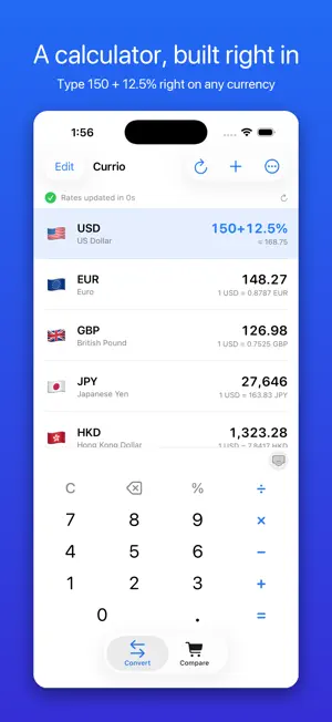 Currio: Currency Converter screenshot 2