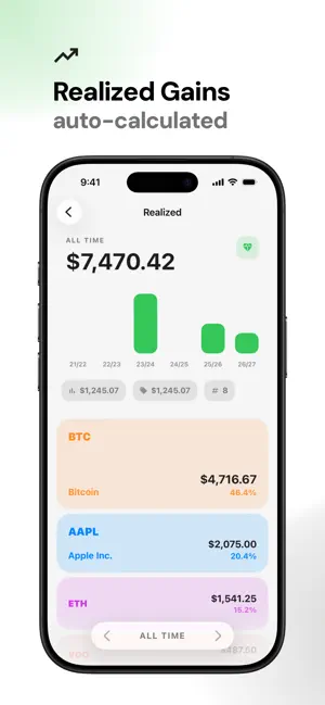 Furoa: Investment Tracker screenshot 4