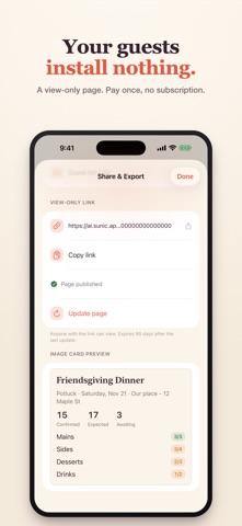 Hearth: Party Planner Screenshot 6 of 6
