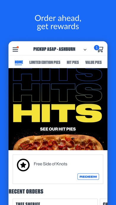 Screenshot 1 of &pizza App