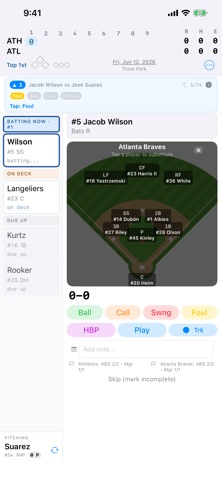BaseballScorer Screenshot 7 of 10