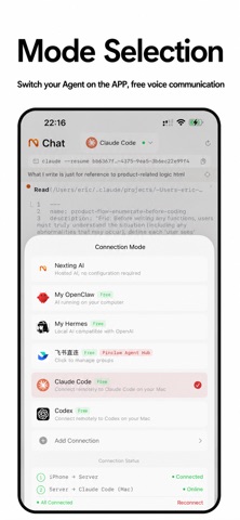 Nexting: Wearable AI Agent Screenshot 3 of 4