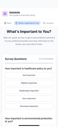 VoteInfo screenshot 4