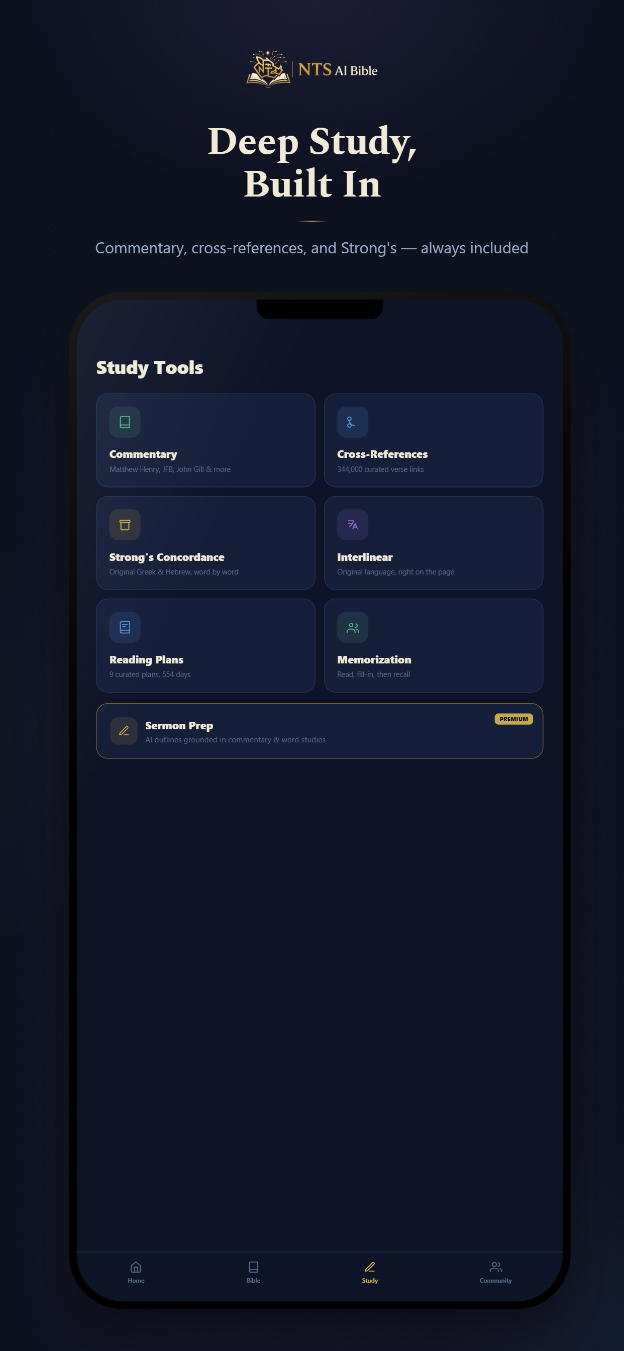 NTS AI Bible screenshot 4