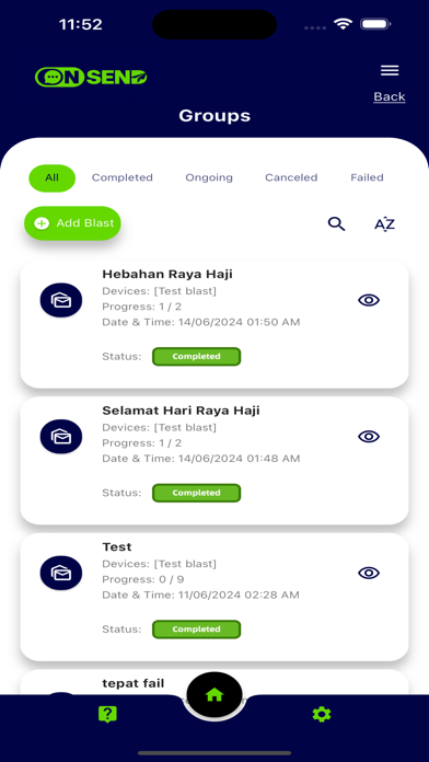 OnSend Screenshot