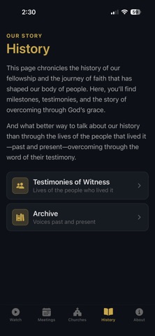 Watch the Spirit iPhone screenshot