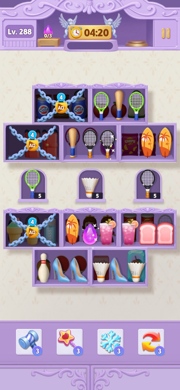 Beauty Sort : Makeover Story iOS Mod IPA screenshot 4 - iOS game interface
