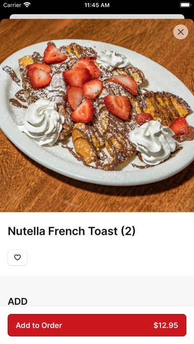 JJ Cafe iPhone screenshot 4 - Food & Drink app