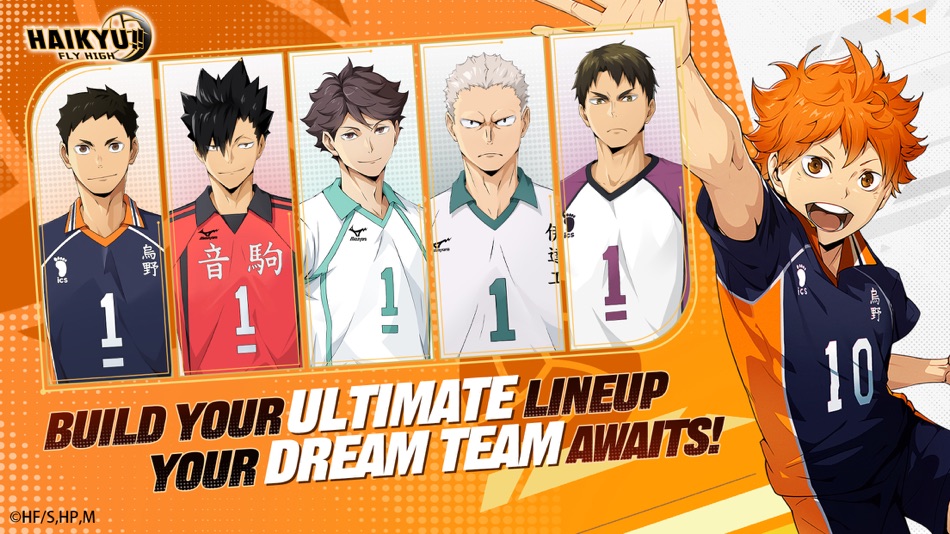 #1. HAIKYU!! FLY HIGH (iOS) By: GARENA INTERNATIONAL II PRIVATE LIMITED