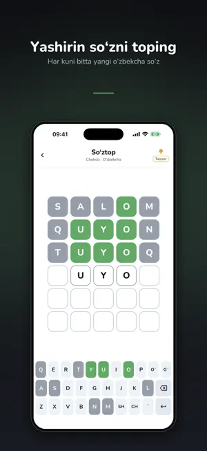 So'zgir: so'z topish o'yini screenshot 2