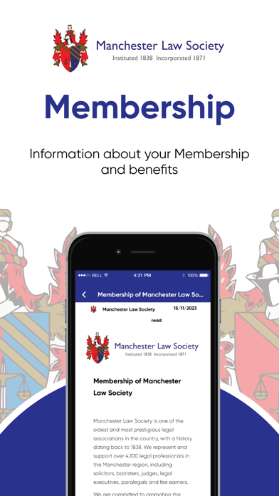 Manchester Law Society Screenshot