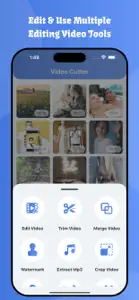 Video Cutter: Trim and Merge screenshot #2 for iPhone