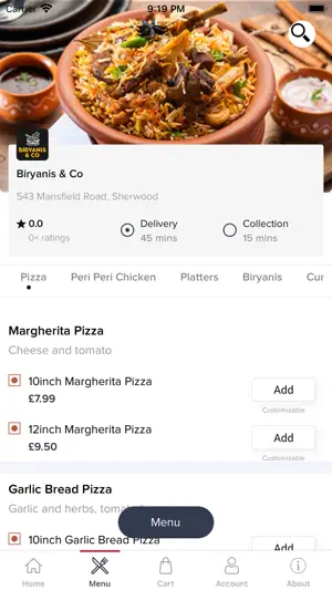 Biryanis screenshot 2