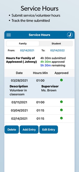 Gradelink Student/Parent App Screenshot 1 of 10