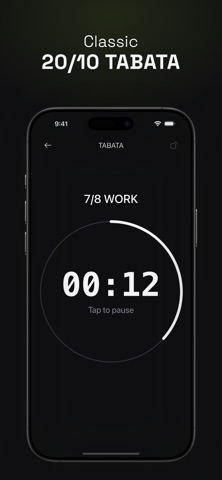 mWOD Timer: WOD & HIIT Clock Screenshot 9 of 10
