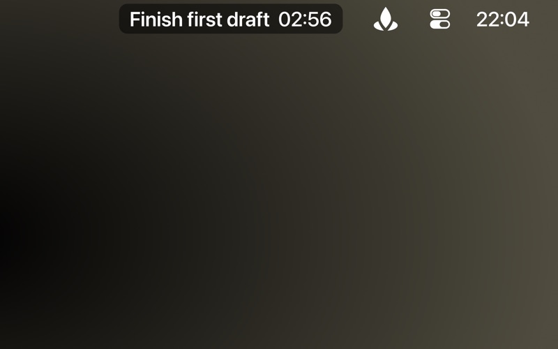 Intention: Stay focused screenshot