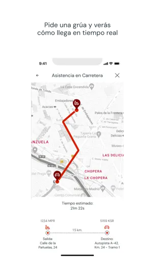 Captura de pantalla de Mapfre | ES en iPhone 5