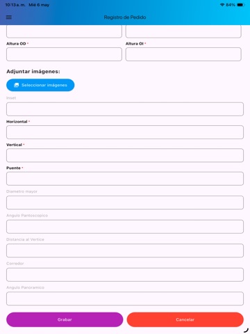 Cosmolab iPad screenshot