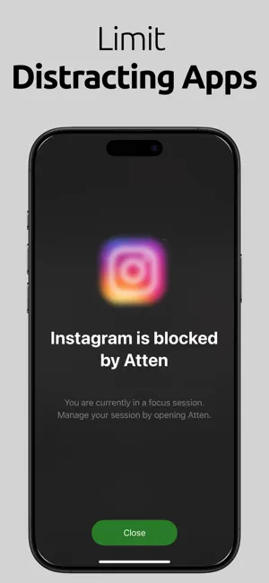 Atten - App Blocker screenshot 2
