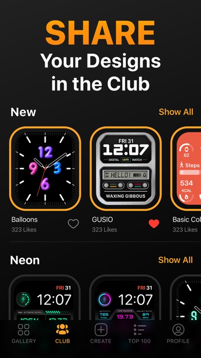 Watch Faces & Widgets Gallery screenshot